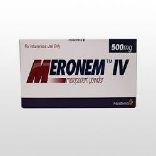 Meronem 500mg IV Vial 20mlx10